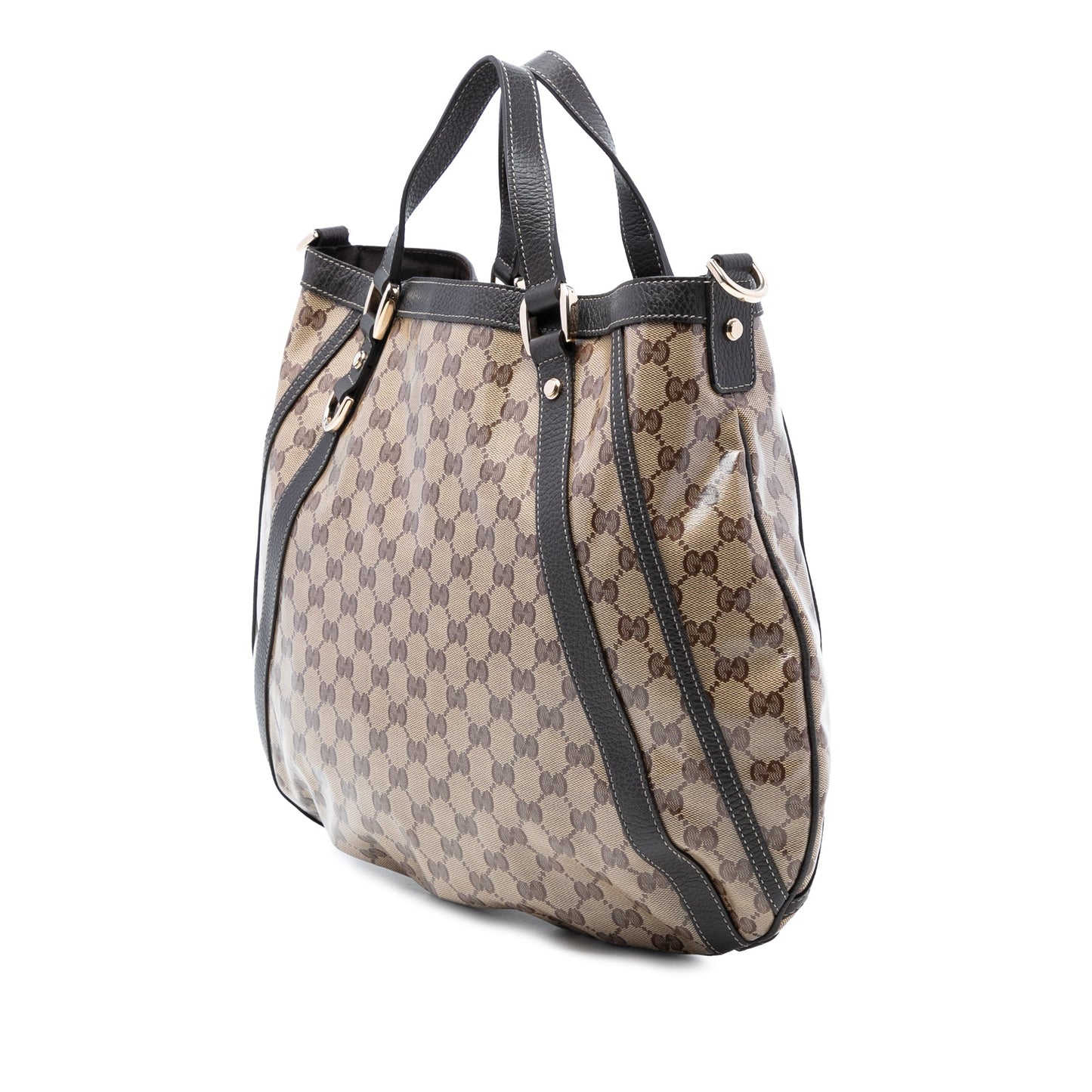 GG Crystal Abbey D Ring Convertible Tote