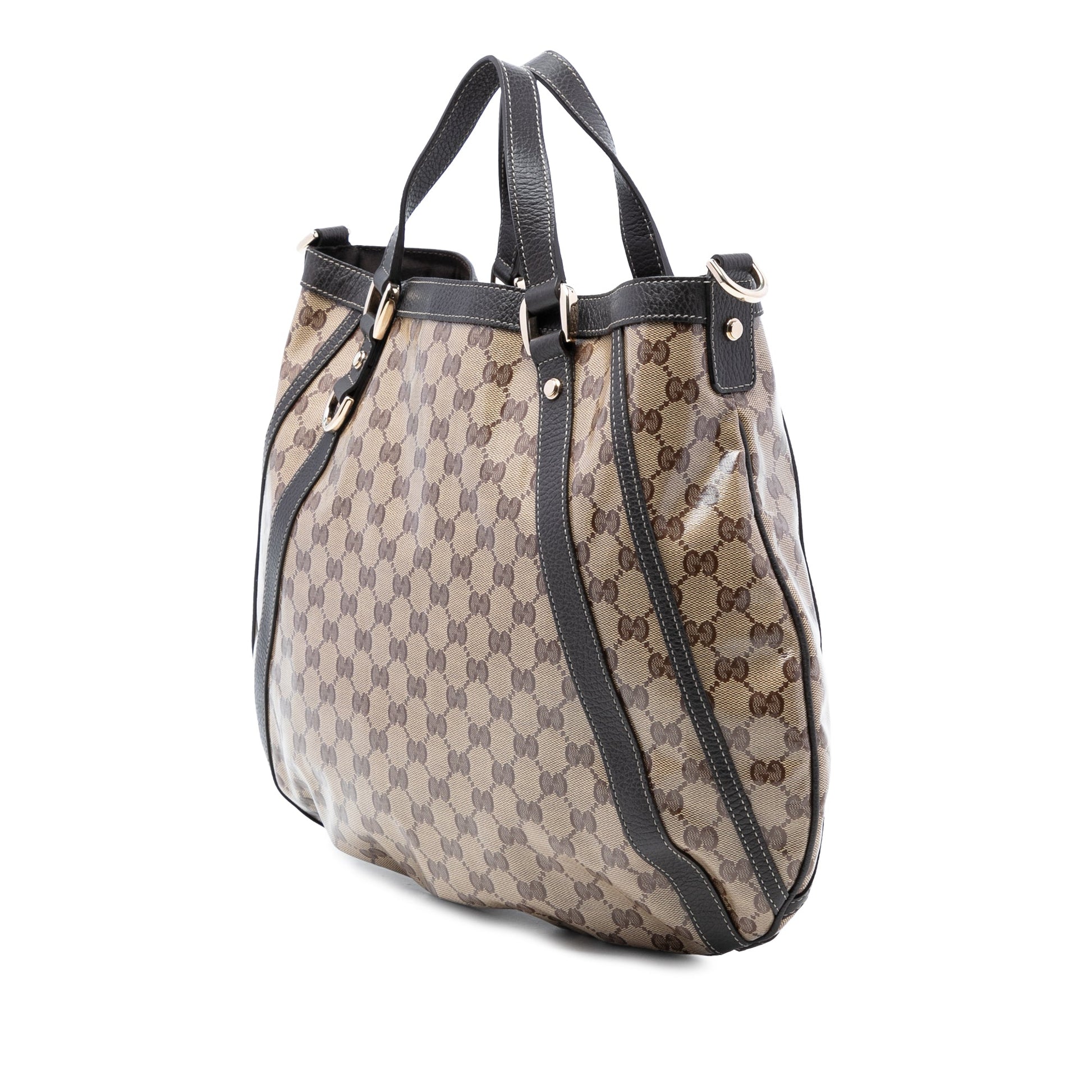 GG Crystal Abbey D Ring Convertible Tote