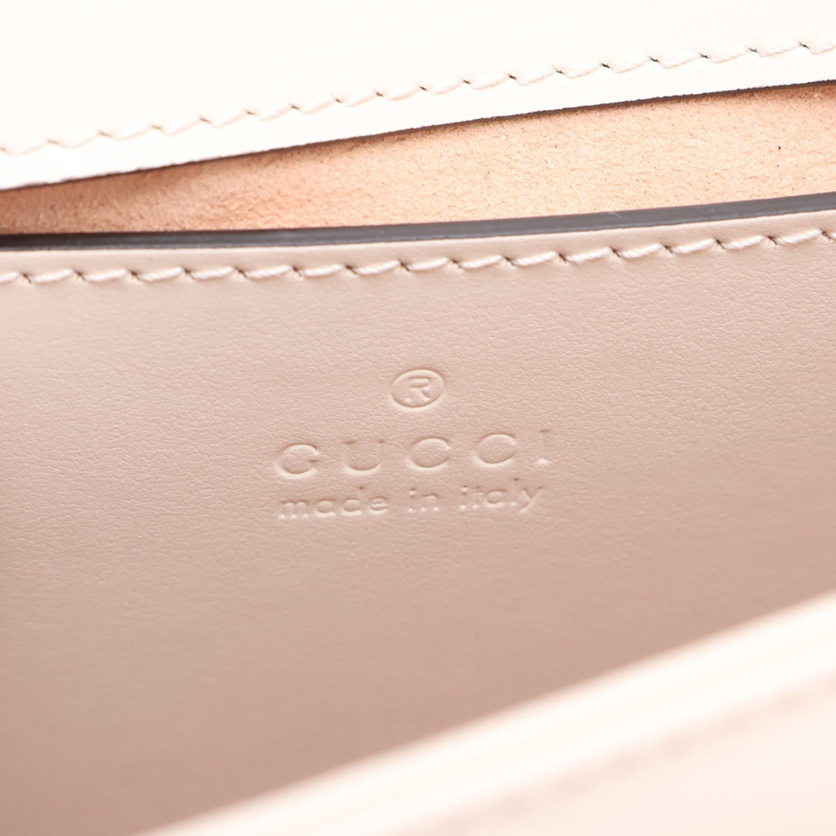 Gucci Small GG Marmont Matelasse Calfskin Shoulder Bag — White