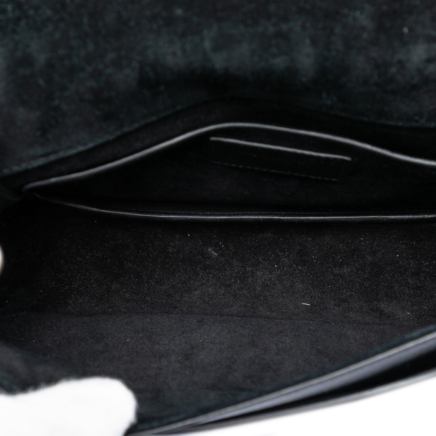 Saint Laurent Suede Monogram Book Bag