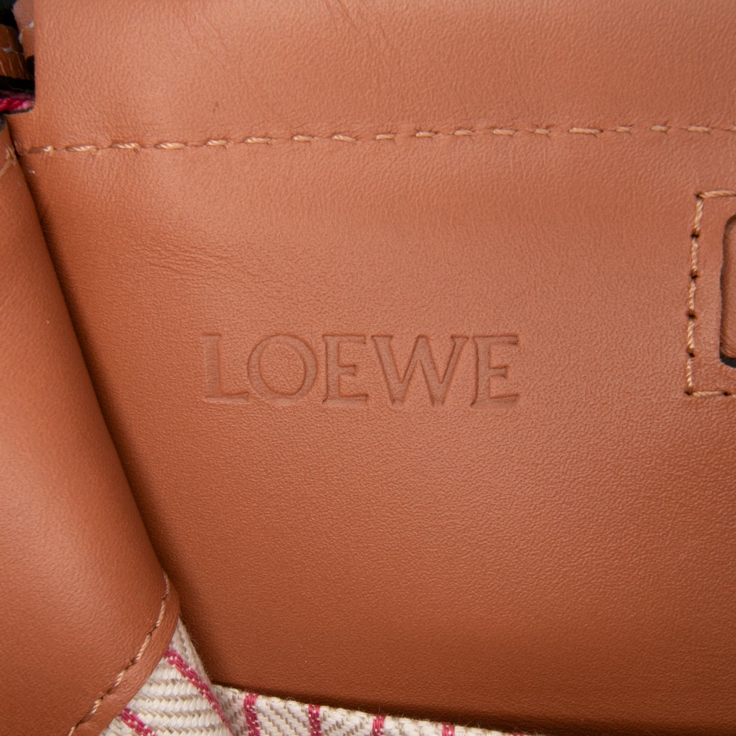 LOEWE Small Canvas Cushion Tote