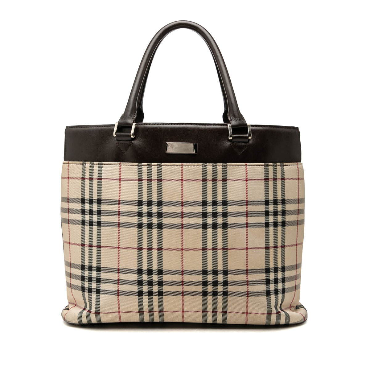 Burberry House Check Canvas Tote