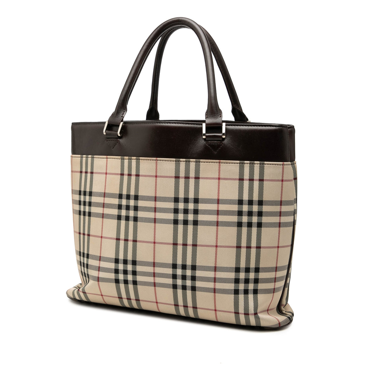 Burberry House Check Canvas Tote