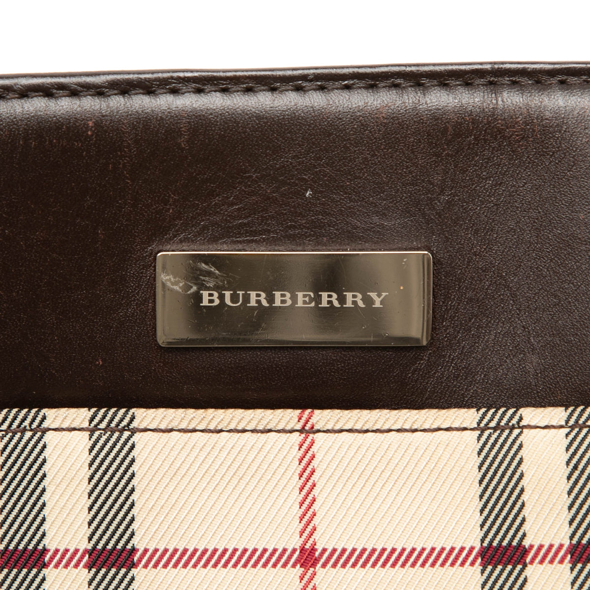 Burberry House Check Canvas Tote