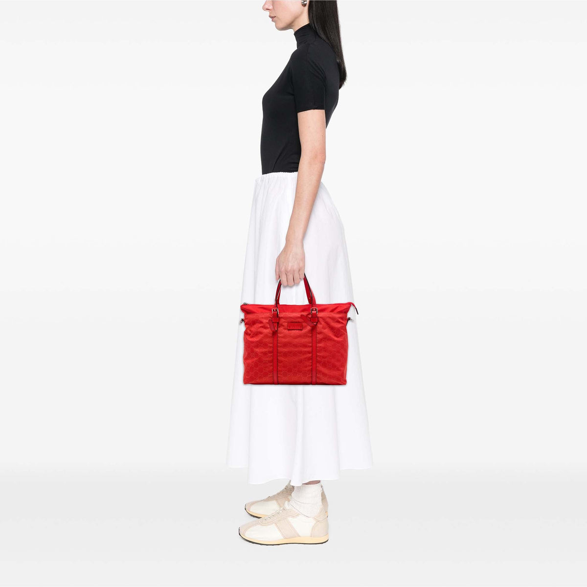 Gucci GG Nylon Satchel