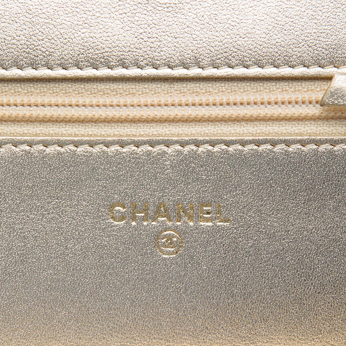 Chanel CC Satin Diamond Stitch Wallet On Chain