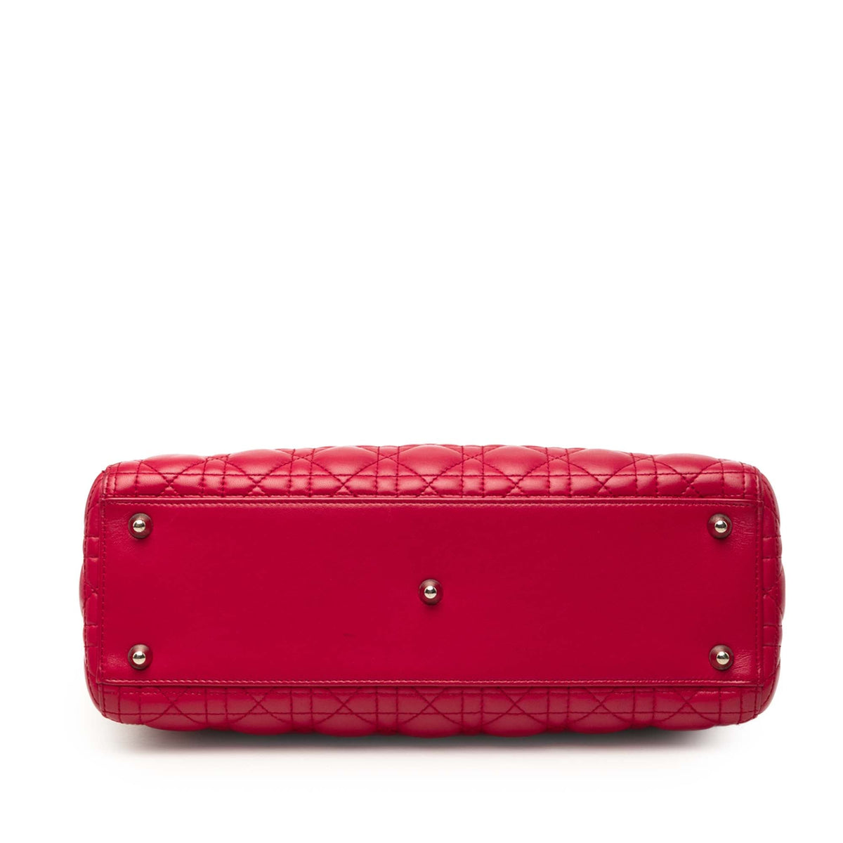 Dior Large Lambskin Cannage Lady Dior