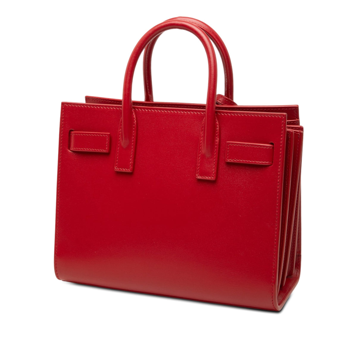 Saint Laurent Nano Leather Sac De Jour Satchel