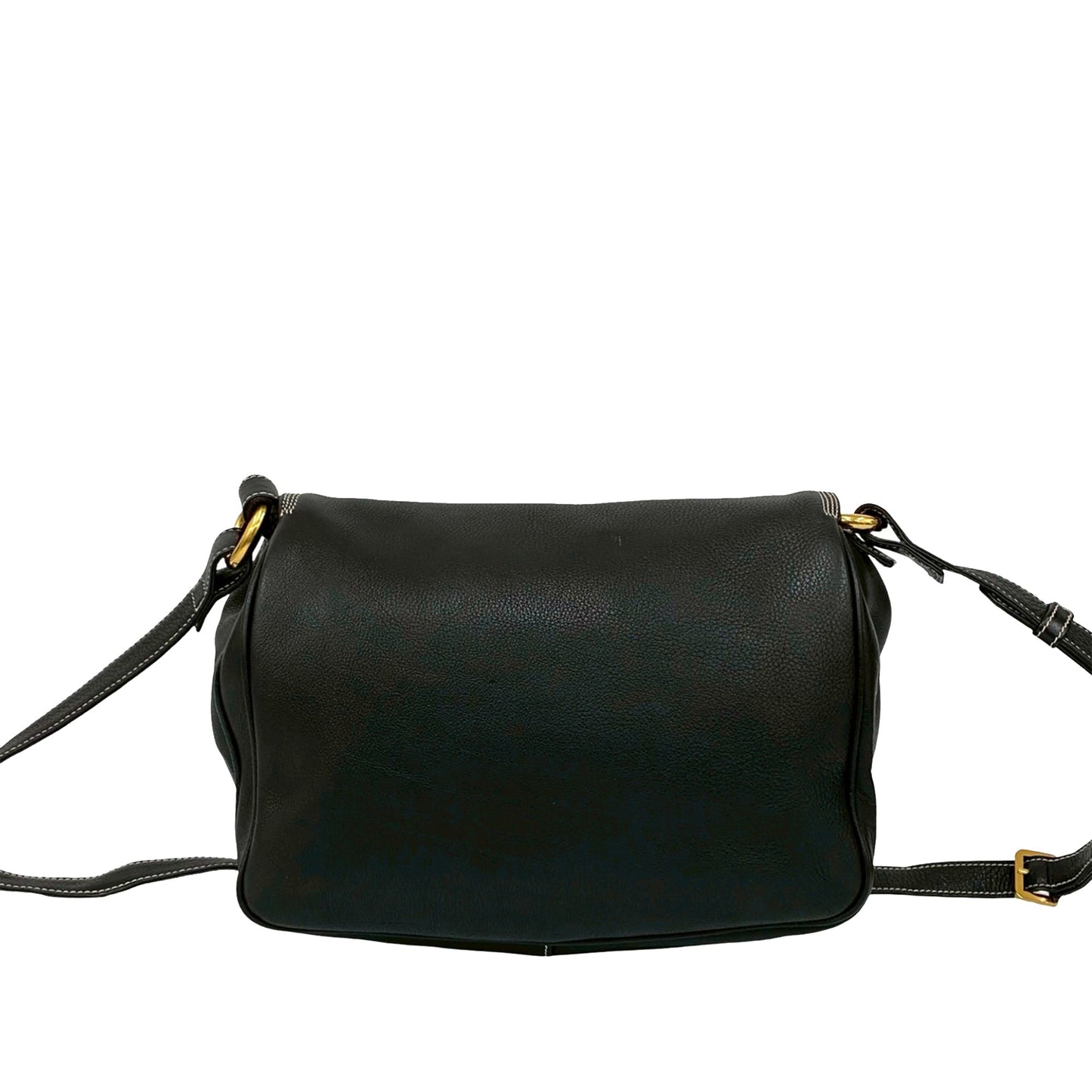 LOEWE Leather Anagram Flap Crossbody