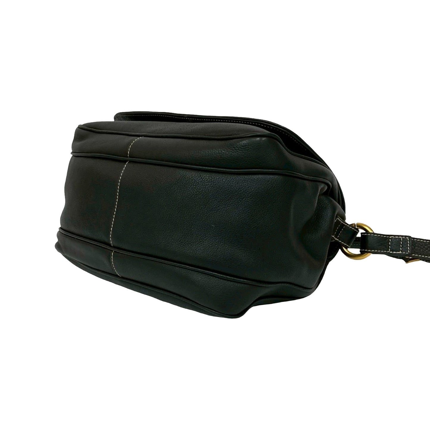 LOEWE Leather Anagram Flap Crossbody