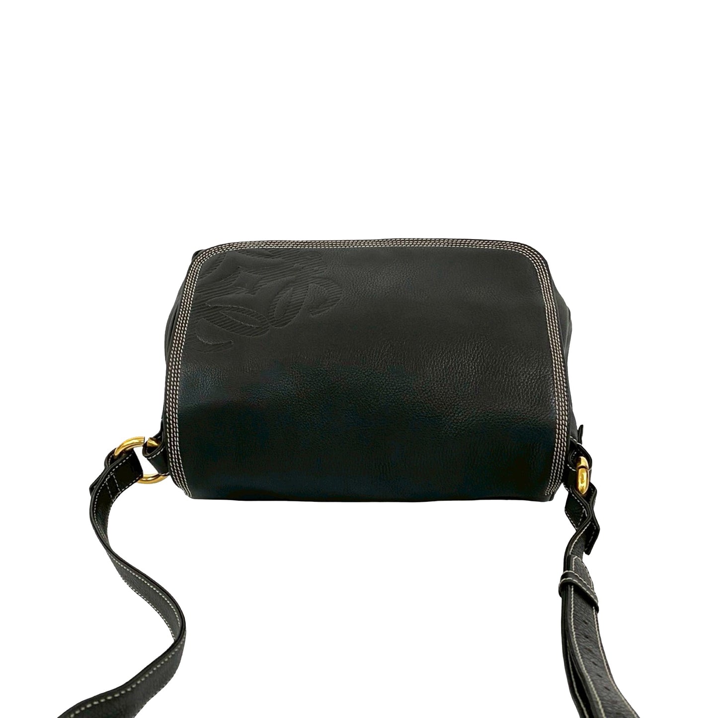 LOEWE Leather Anagram Flap Crossbody