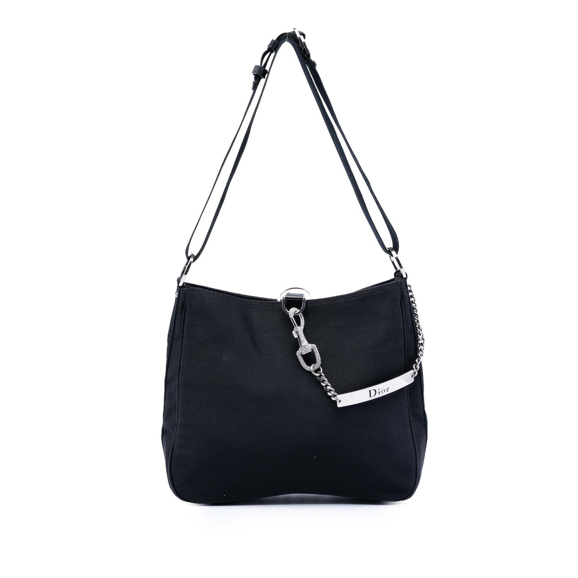 Dior Nylon Crystal Hardcore Shoulder Bag
