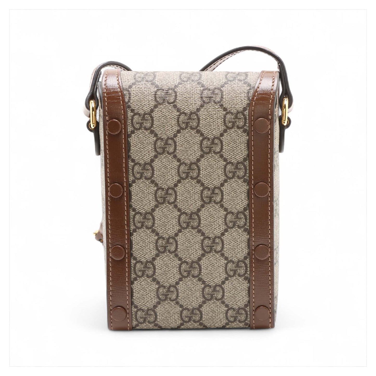 Gucci Mini GG Supreme Horsebit 1955 Crossbody