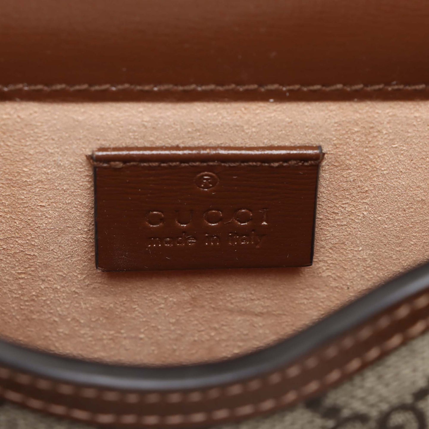Gucci Mini GG Supreme Horsebit 1955 Crossbody