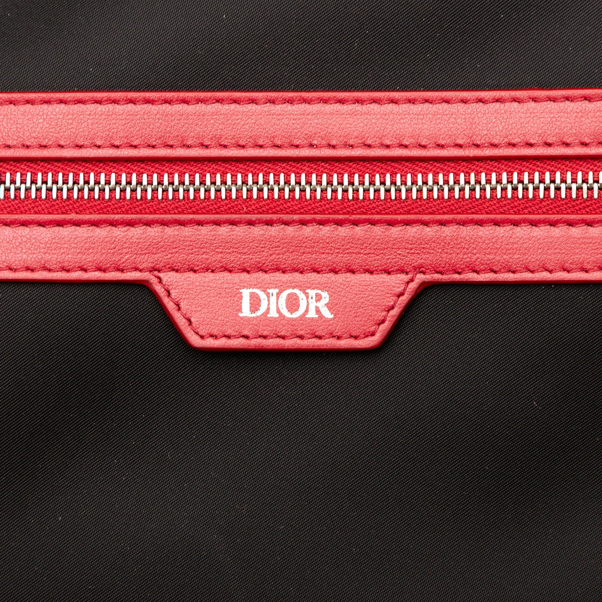 Dior Oblique Perforated Calfskin Galaxy World Tour Shoe Case