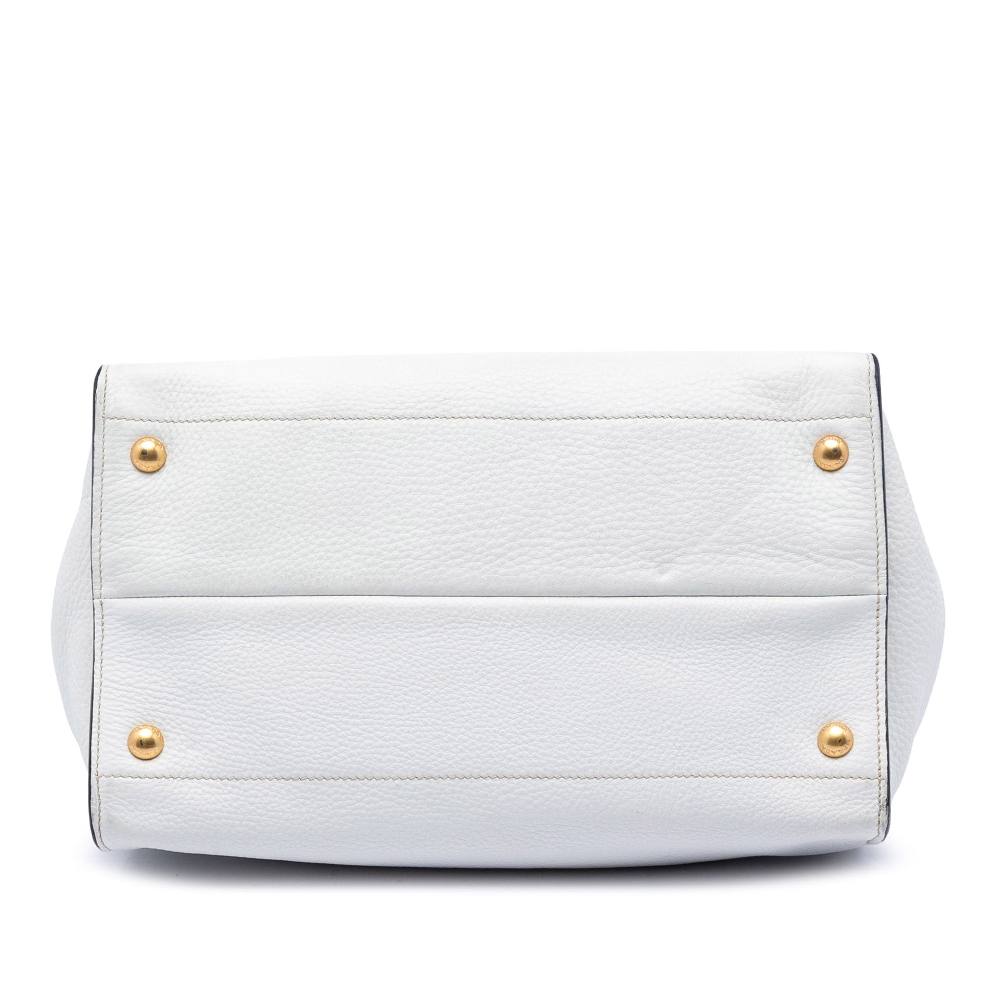 Prada Vitello Daino Open Convertible Tote