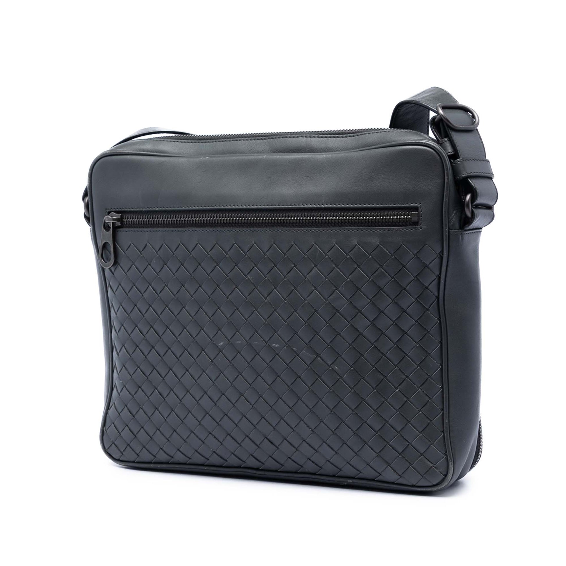 Bottega Veneta Nappa Intrecciato Messenger Bag