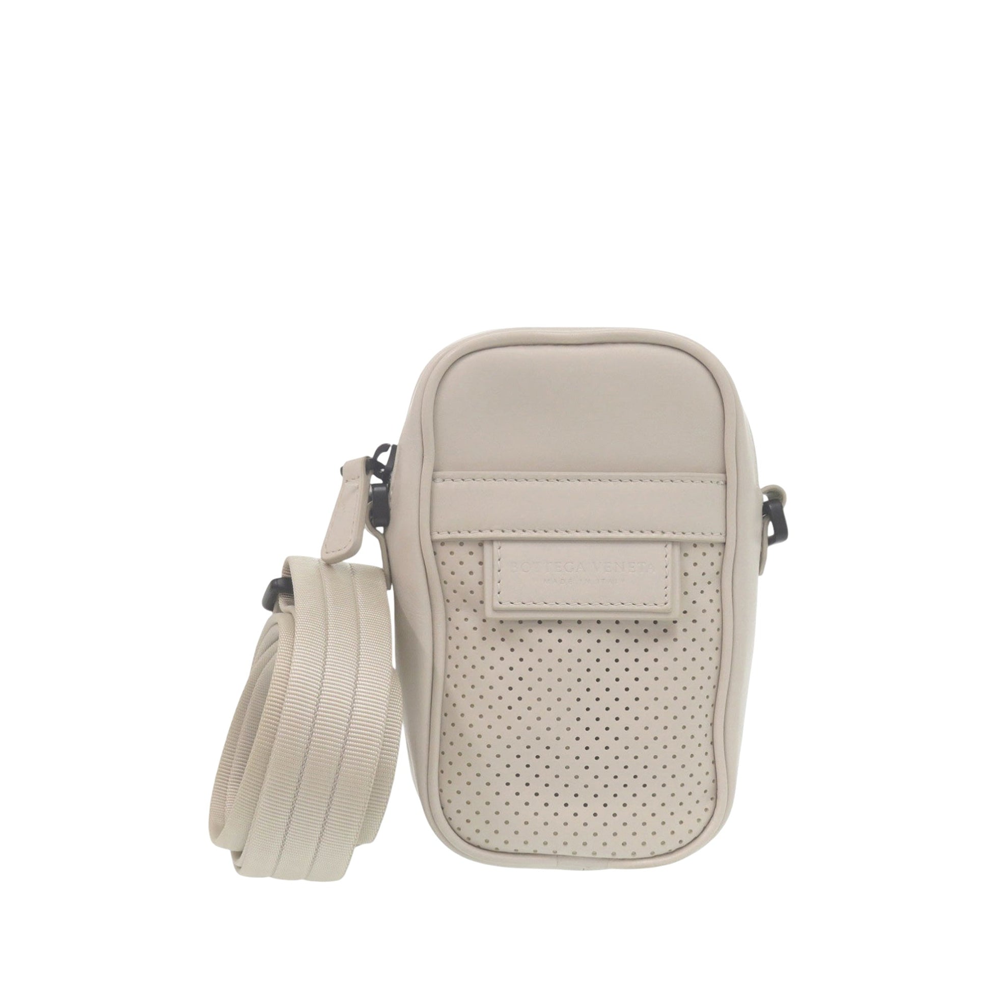 Bottega Veneta Perforated Calfskin Leggero Crossbody