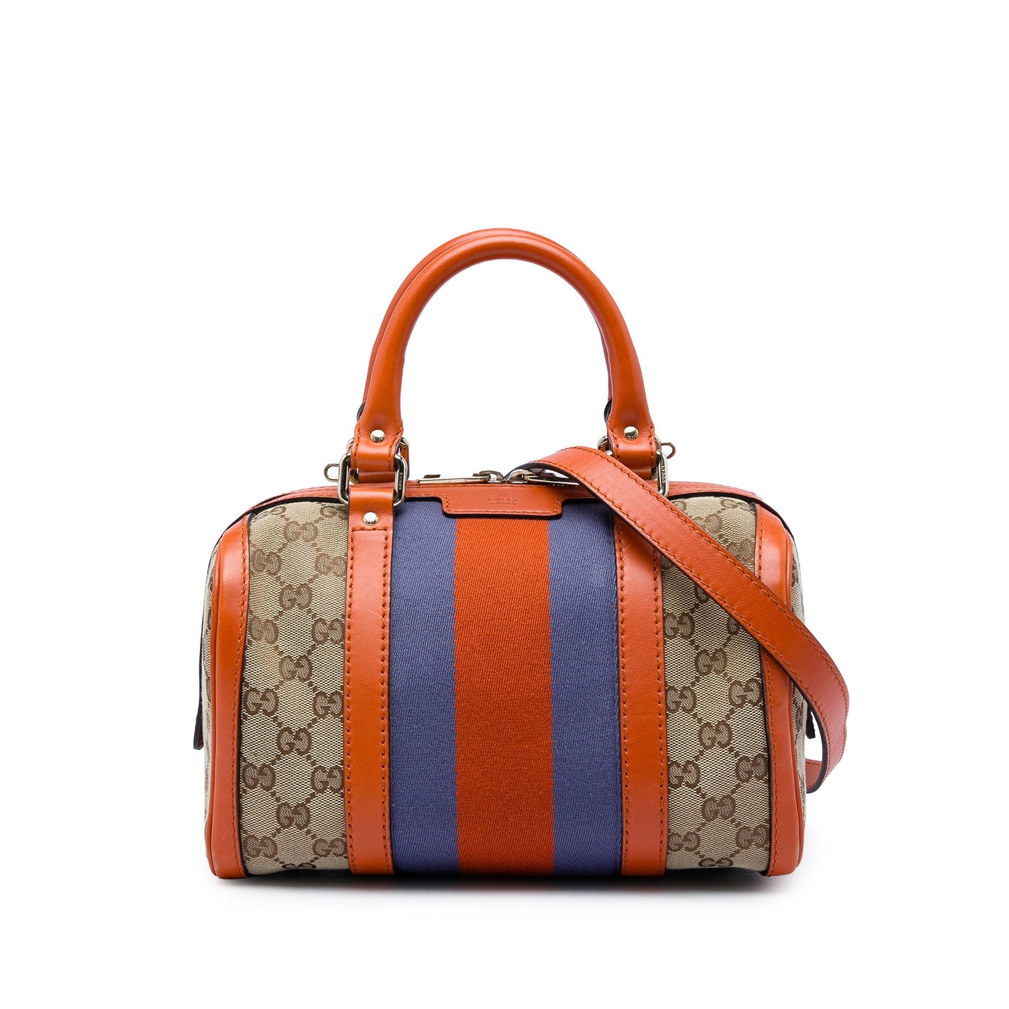 Gucci Small GG Canvas Web Joy Boston Bag