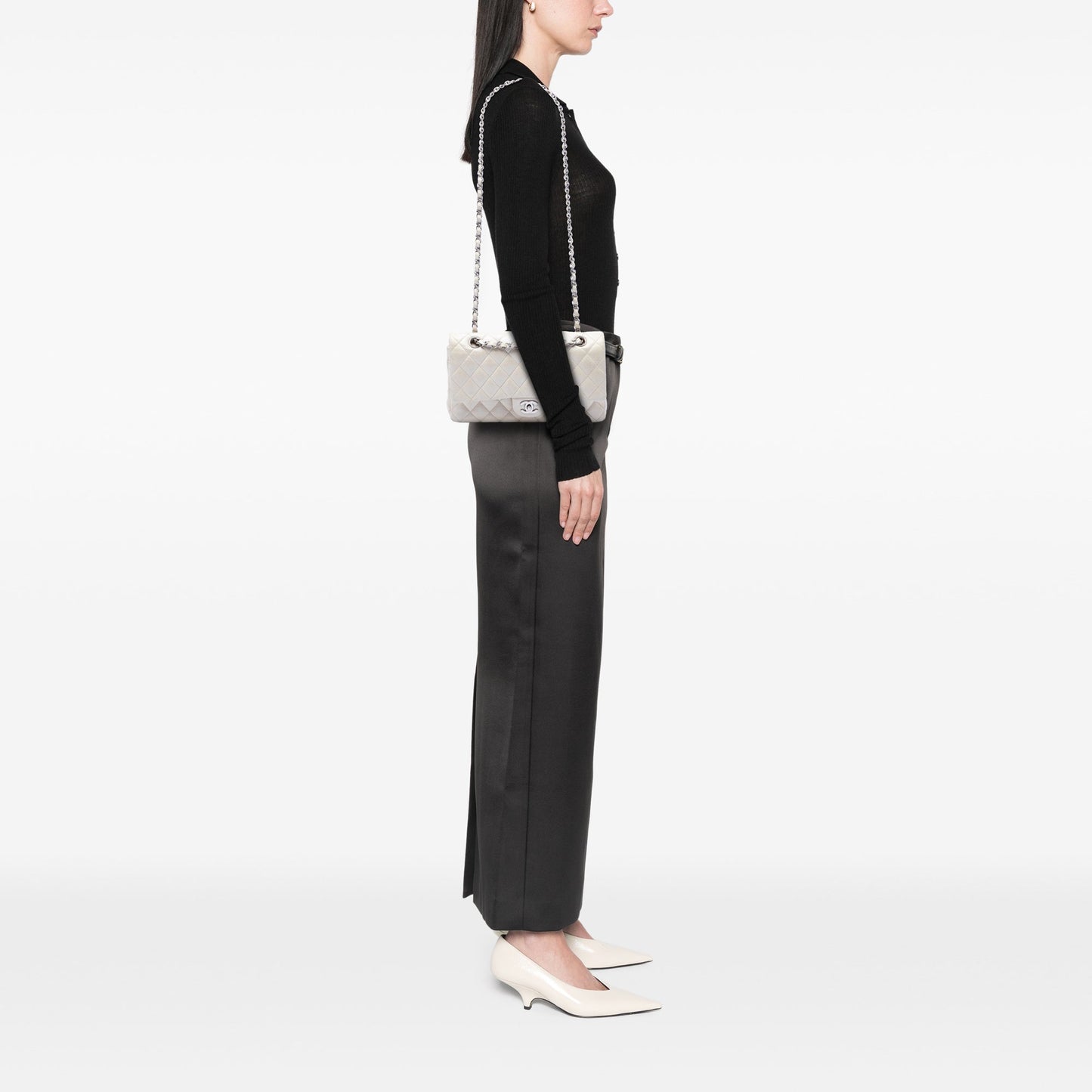 Chanel Medium Classic Caviar Double Flap