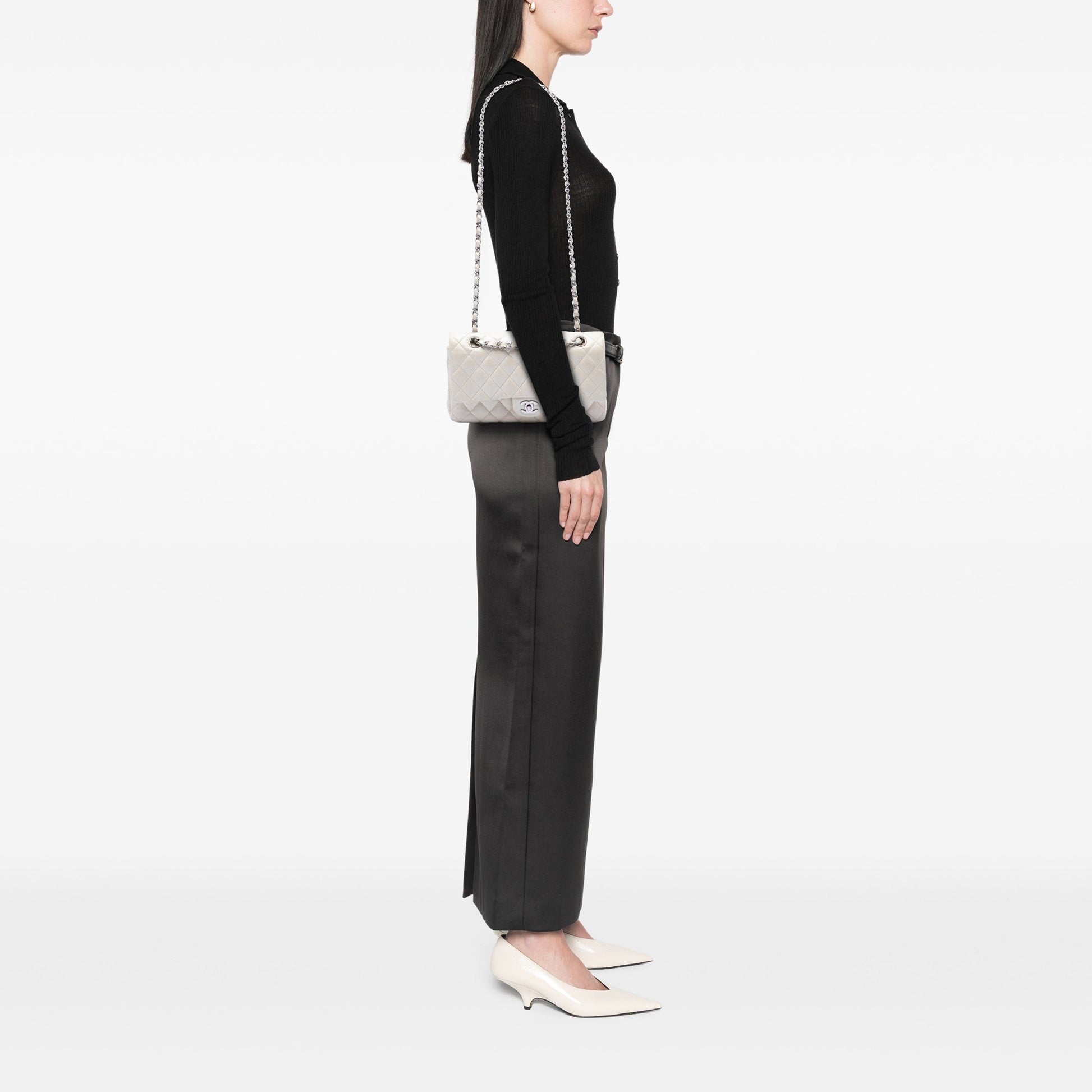 Chanel Medium Classic Caviar Double Flap