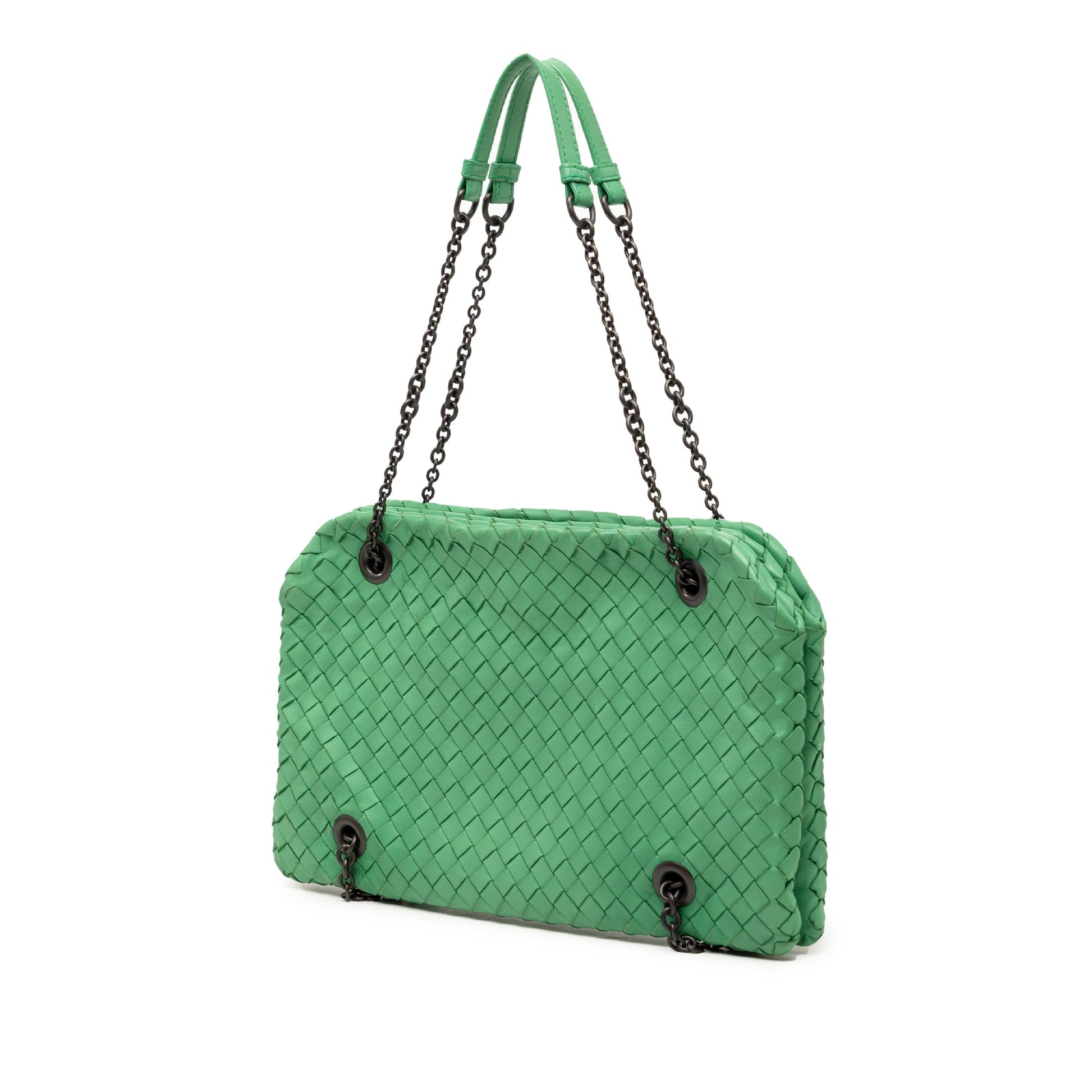 Bottega Veneta Nappa Intrecciato Duo Shoulder Bag