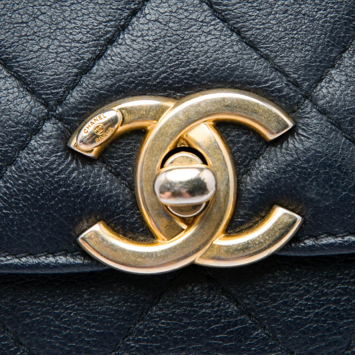 Chanel CC Bicolor Quilted Calfskin Double Sided Flap