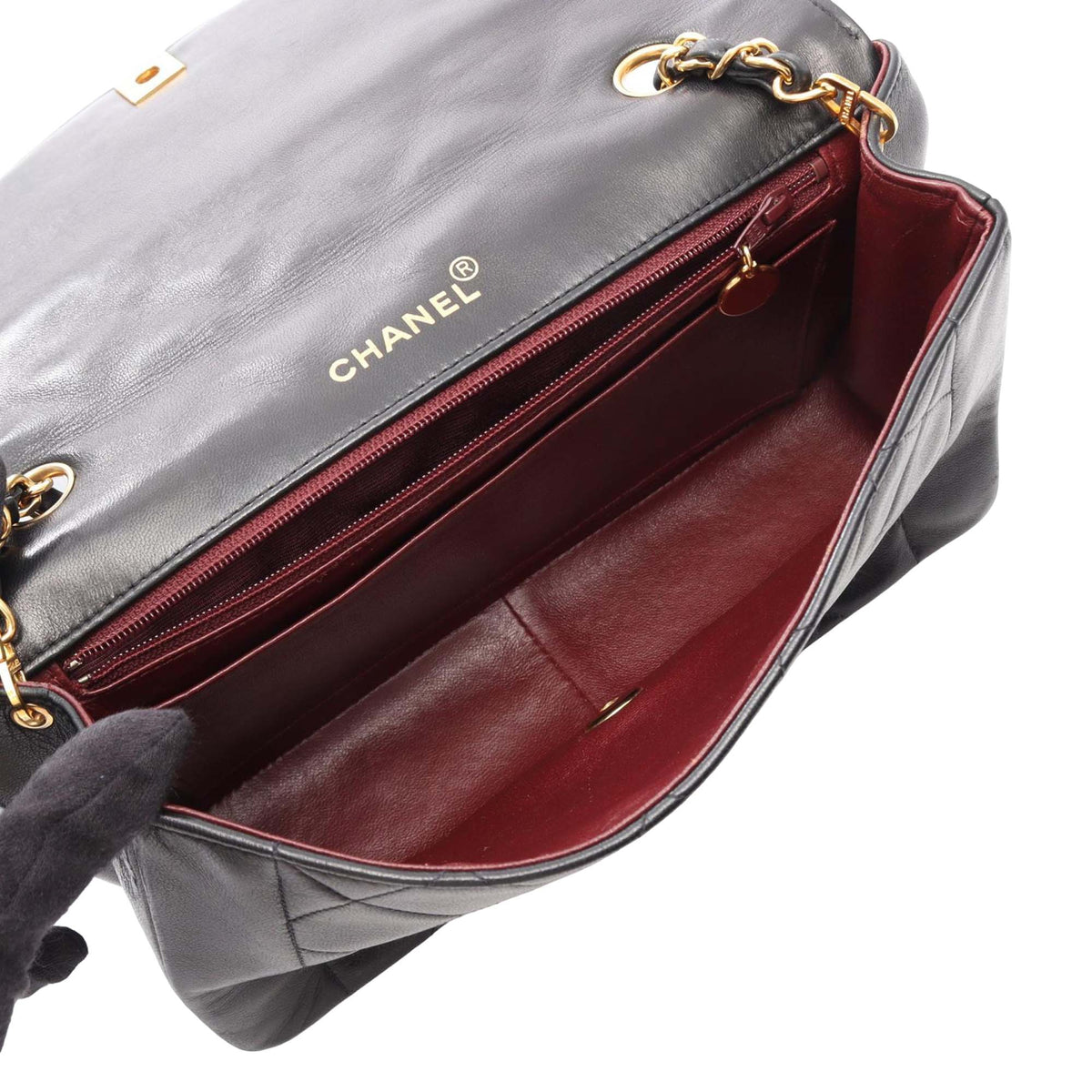 Chanel Medium Lambskin Diana Flap