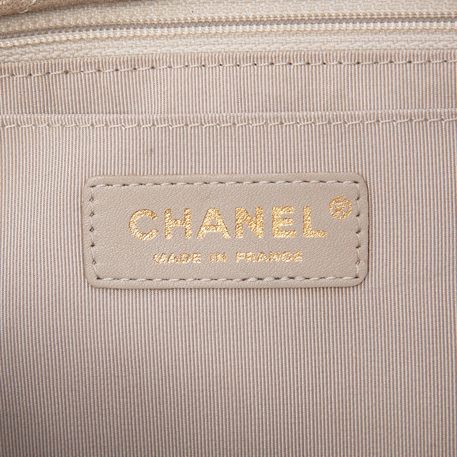 Chanel Medium Metallic Lambskin Embellished Mineral Nights Single Flap