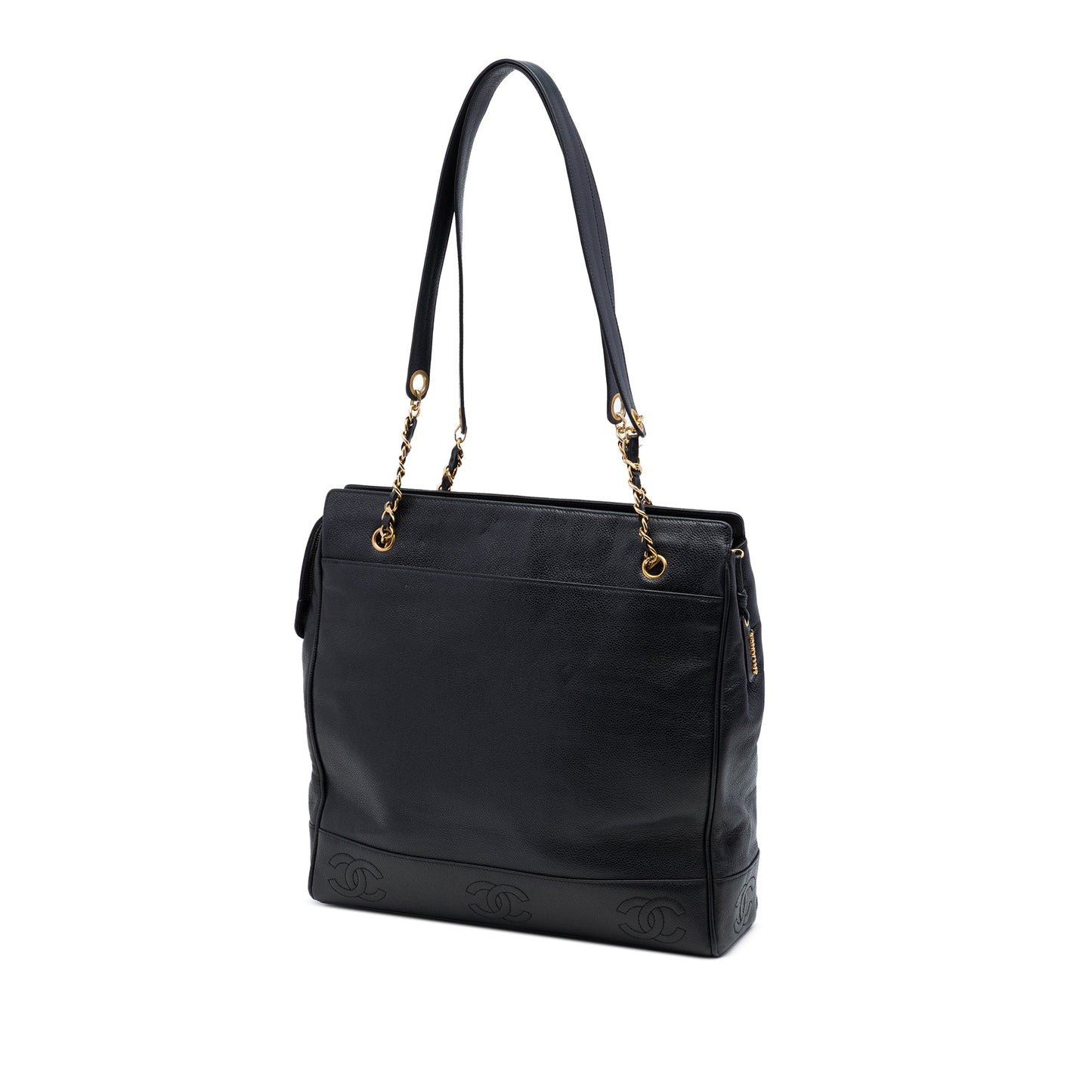 Chanel Triple CC Caviar Tote