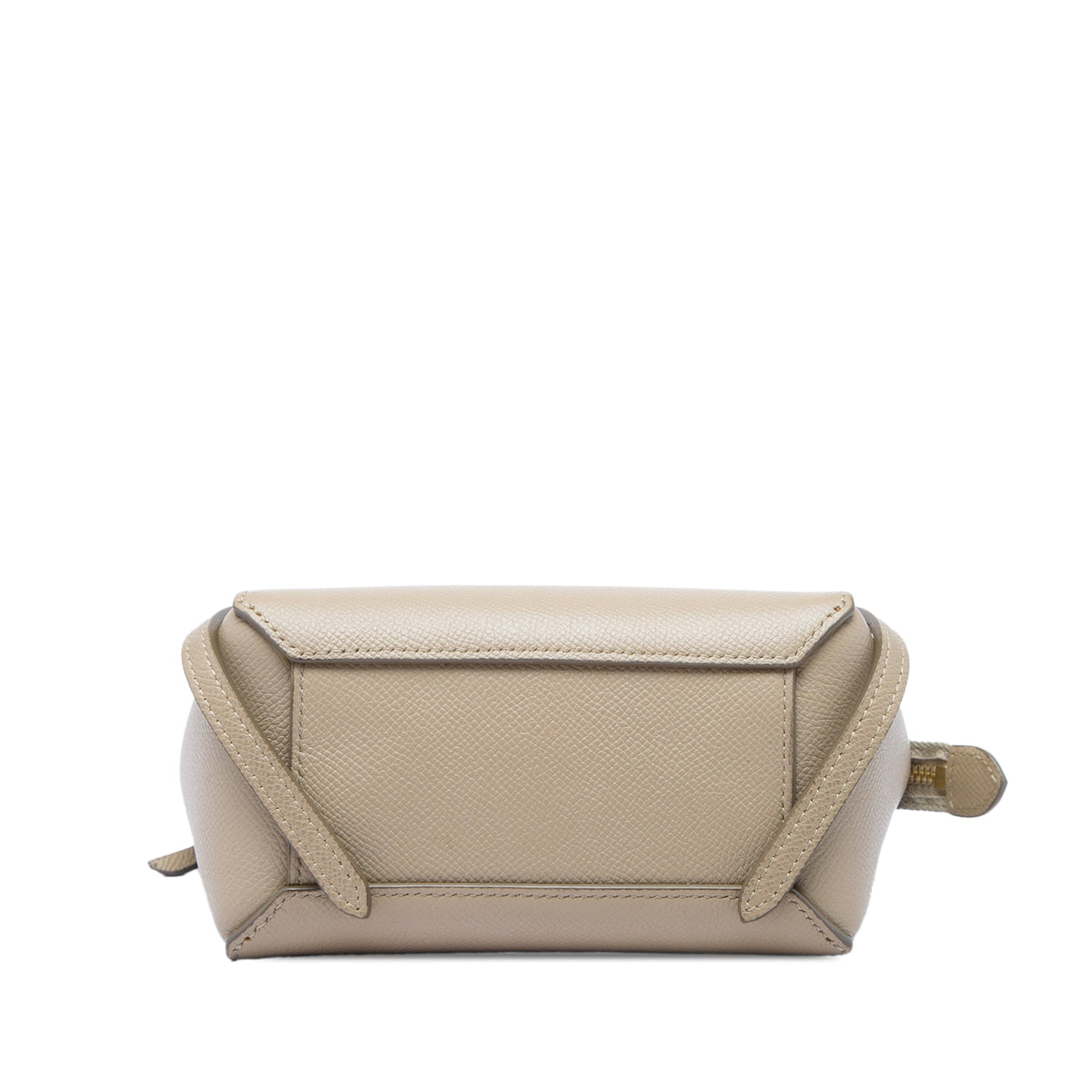 Celine Pico Grained Calfskin Belt Bag — Beige