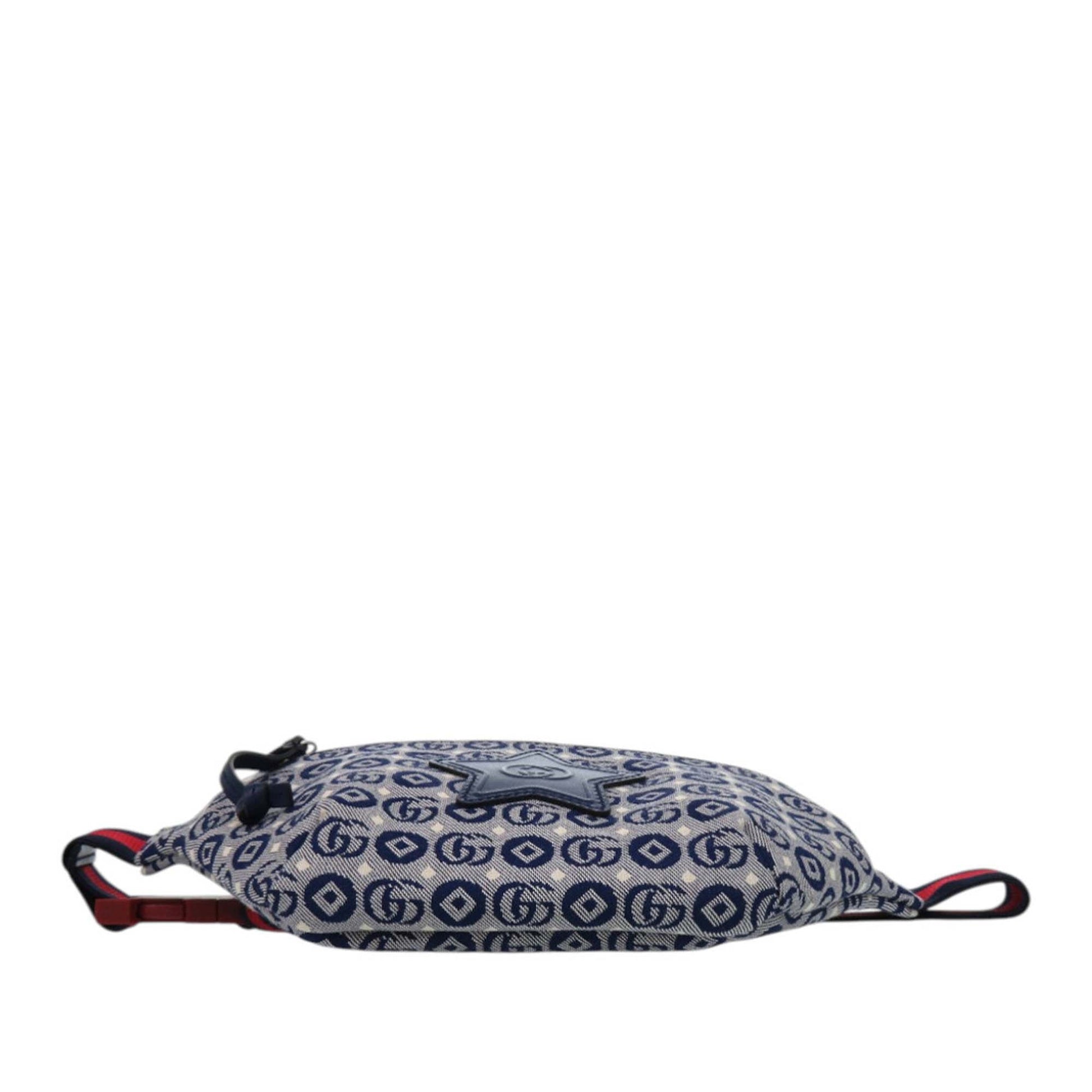 Kids GG Canvas Stars Web Belt Bag