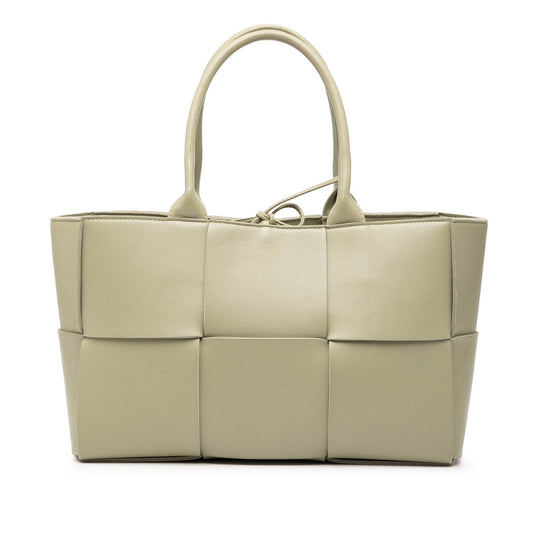 Bottega Veneta Small Nappa Maxi Intrecciato Arco Tote