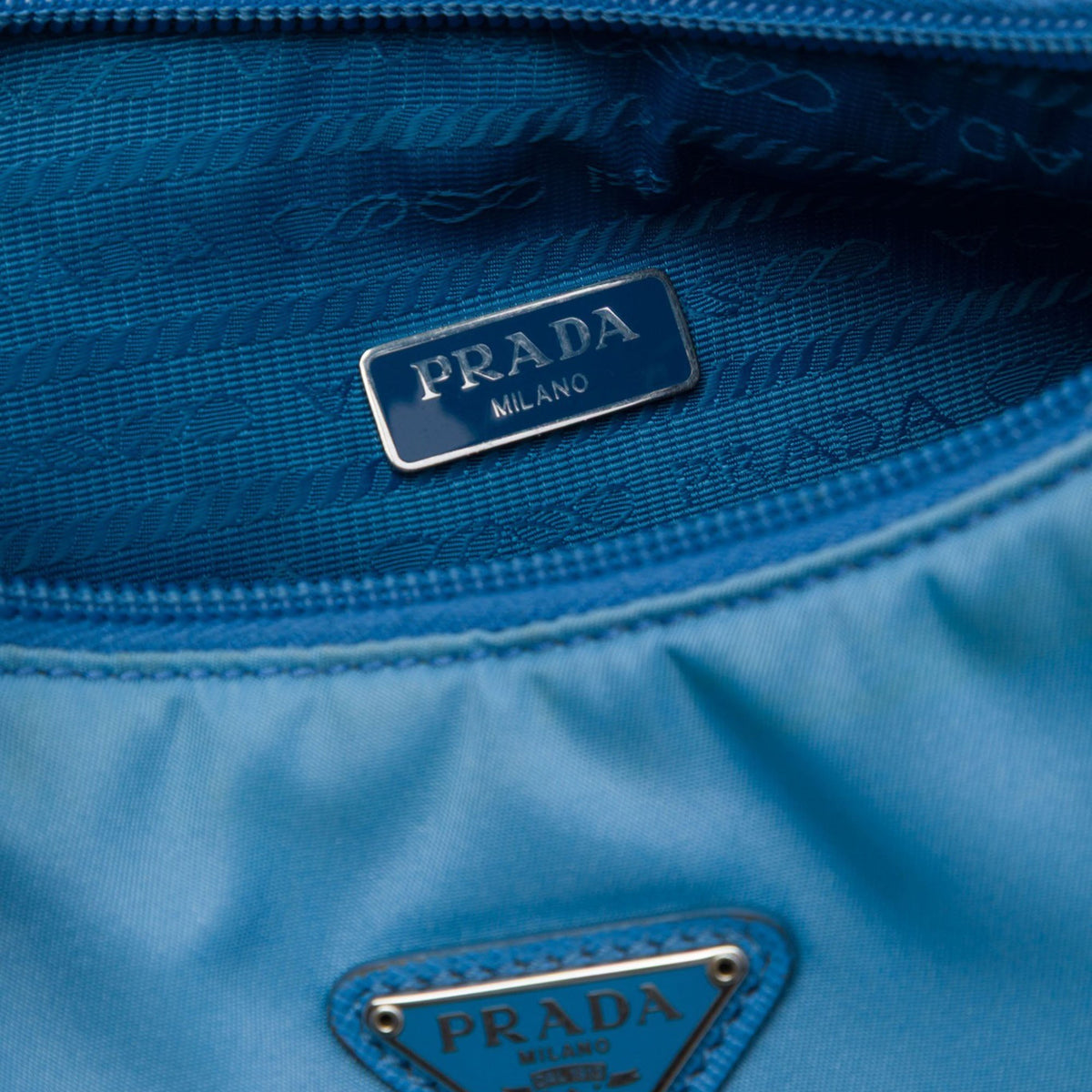 Prada Re Nylon Re Edition 2000 Shoulder Bag — Blue