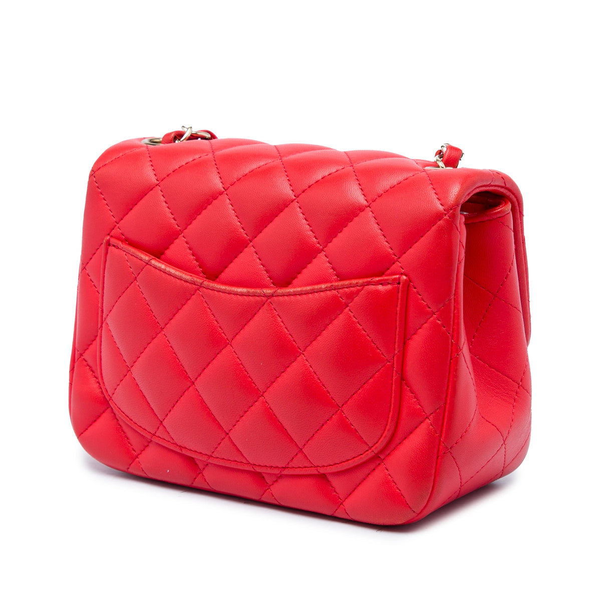 Chanel Mini Square Classic Lambskin Single Flap