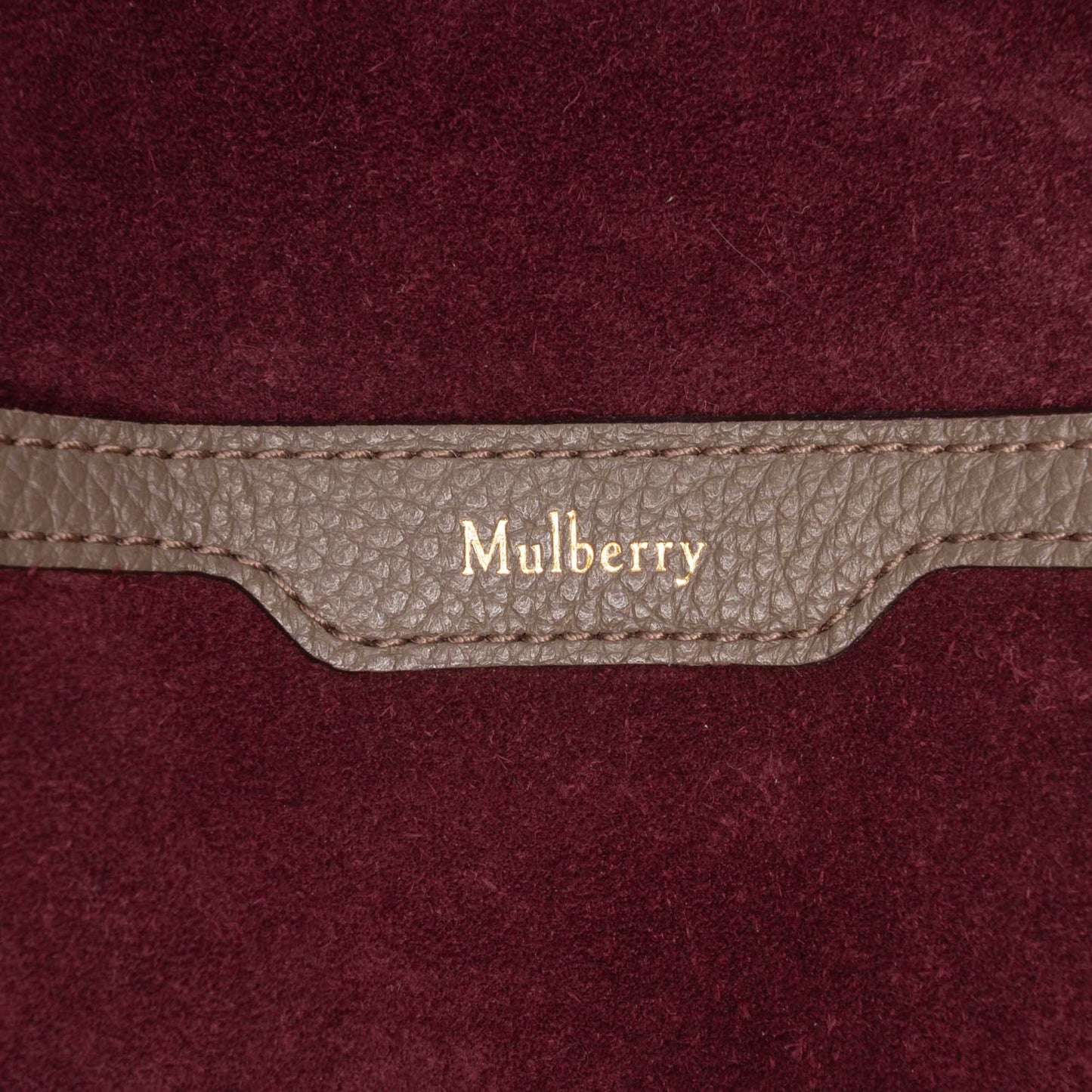 Mulberry Small Grained Calfskin Zipped Bayswater Satchel