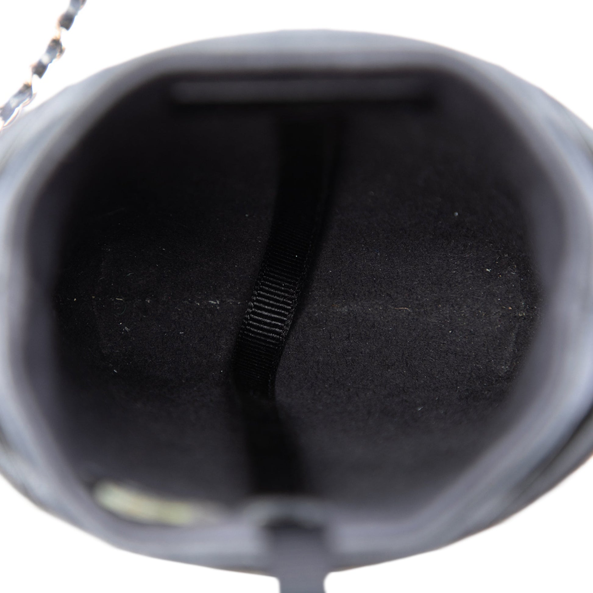 Chanel CC Quilted and Studded Lambskin Chain Around Phone Holder