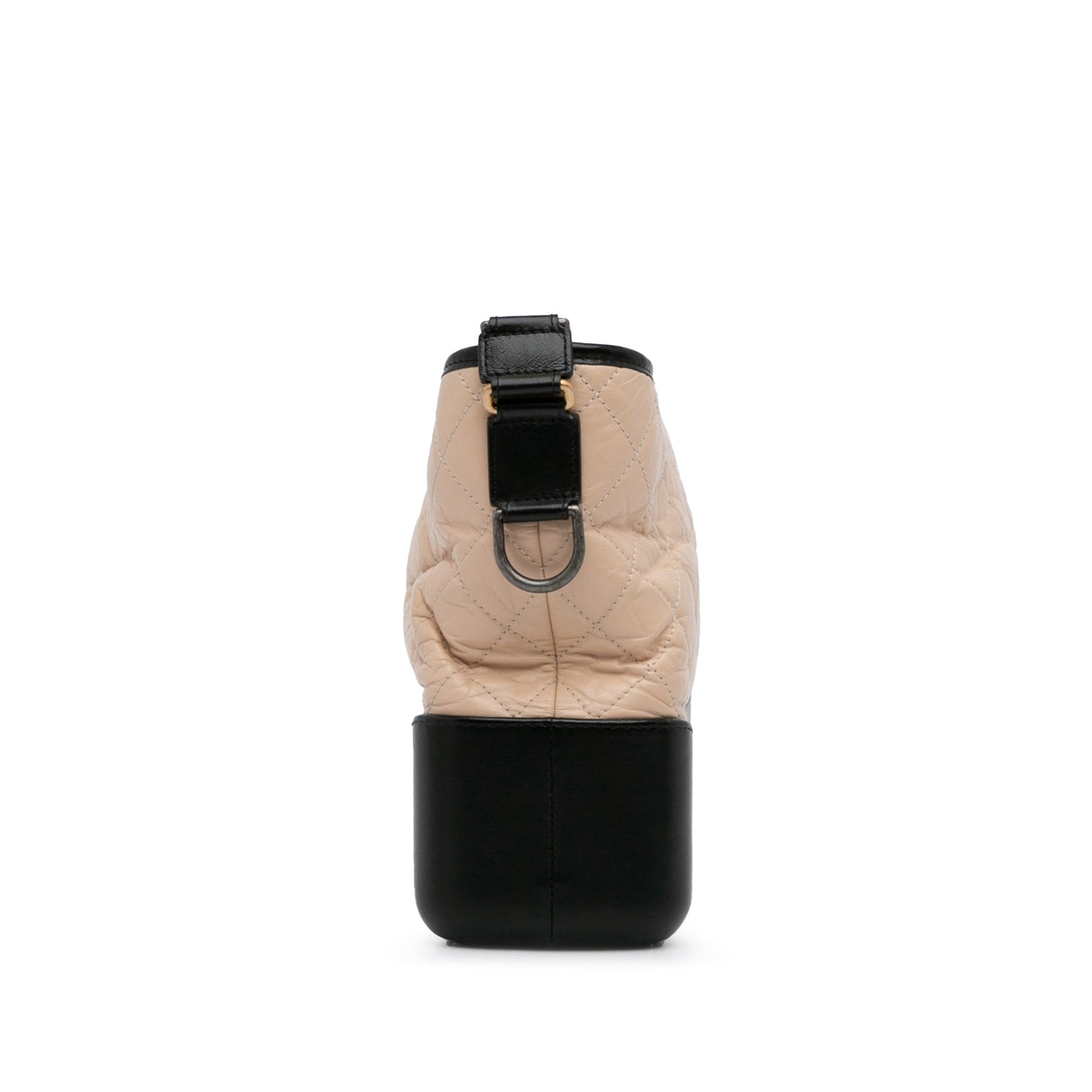 Medium Bicolor Lambskin Gabrielle Crossbody