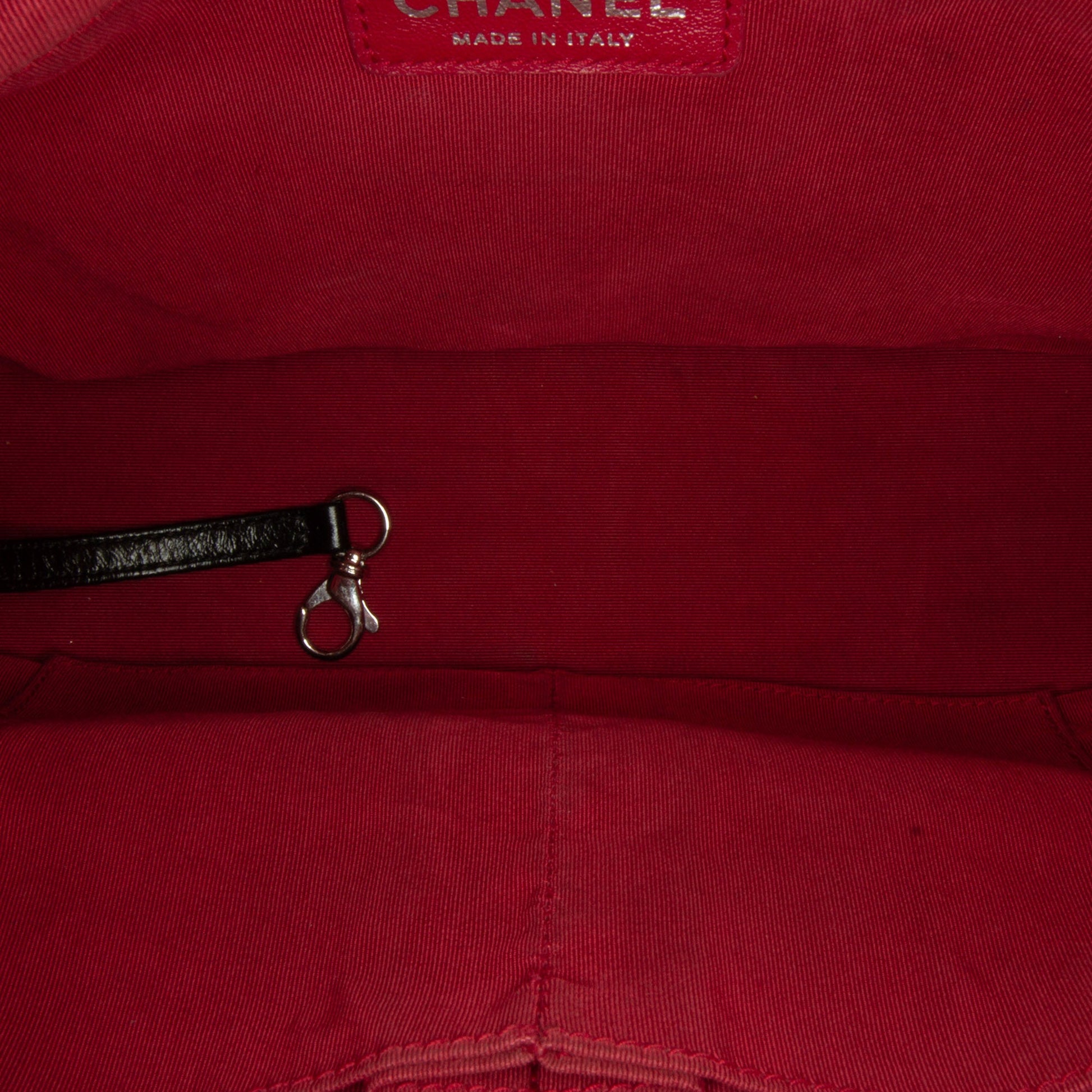 Medium Bicolor Lambskin Gabrielle Crossbody