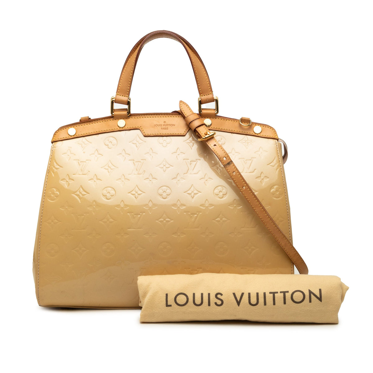 Louis Vuitton Monogram Vernis Brea GM