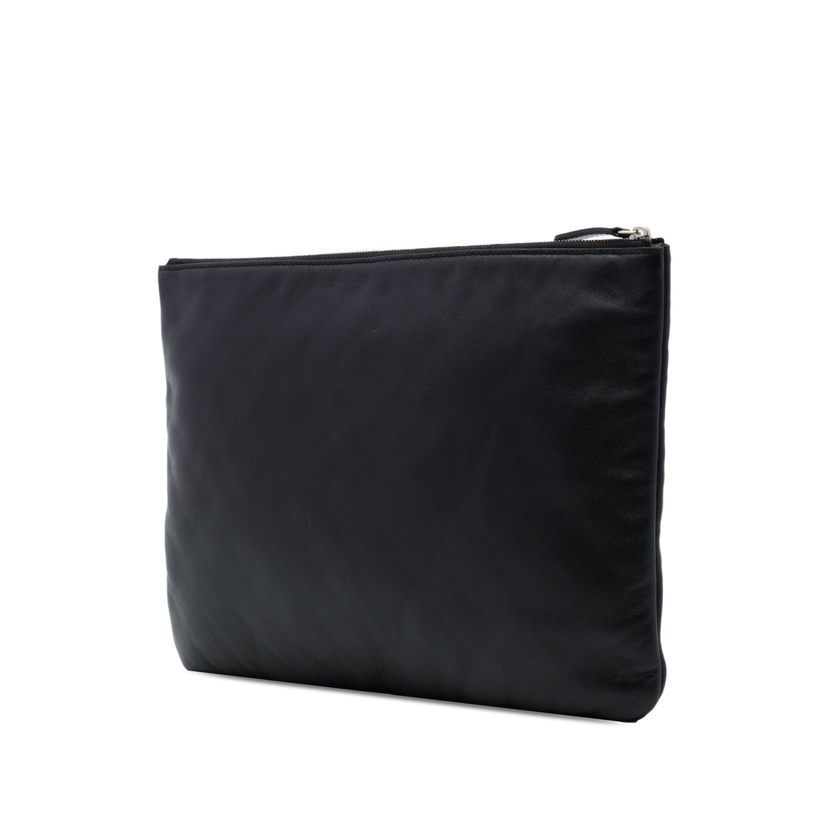 Chanel Large Printed Lambskin Cuba La Habana O Case Clutch
