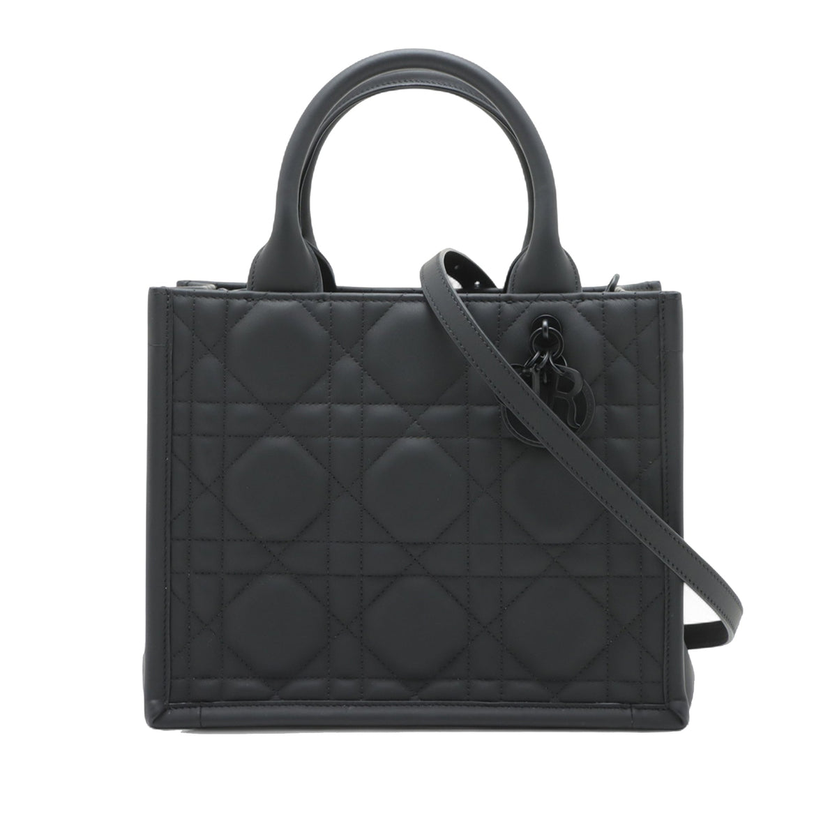 Dior Small Calfskin Macrocannage Ultra Matte Book Tote