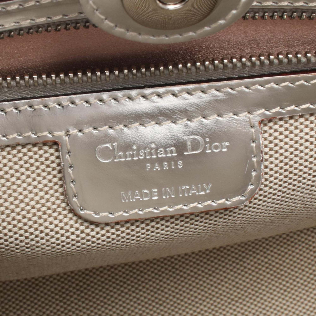 Dior Oblique Patent Tote