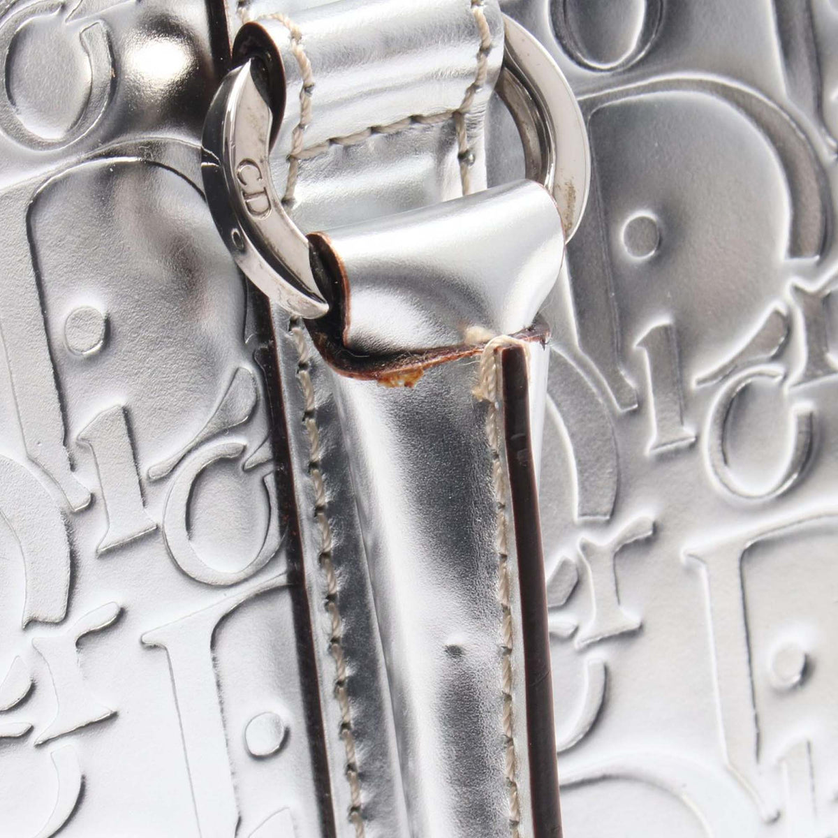 Dior Oblique Patent Tote