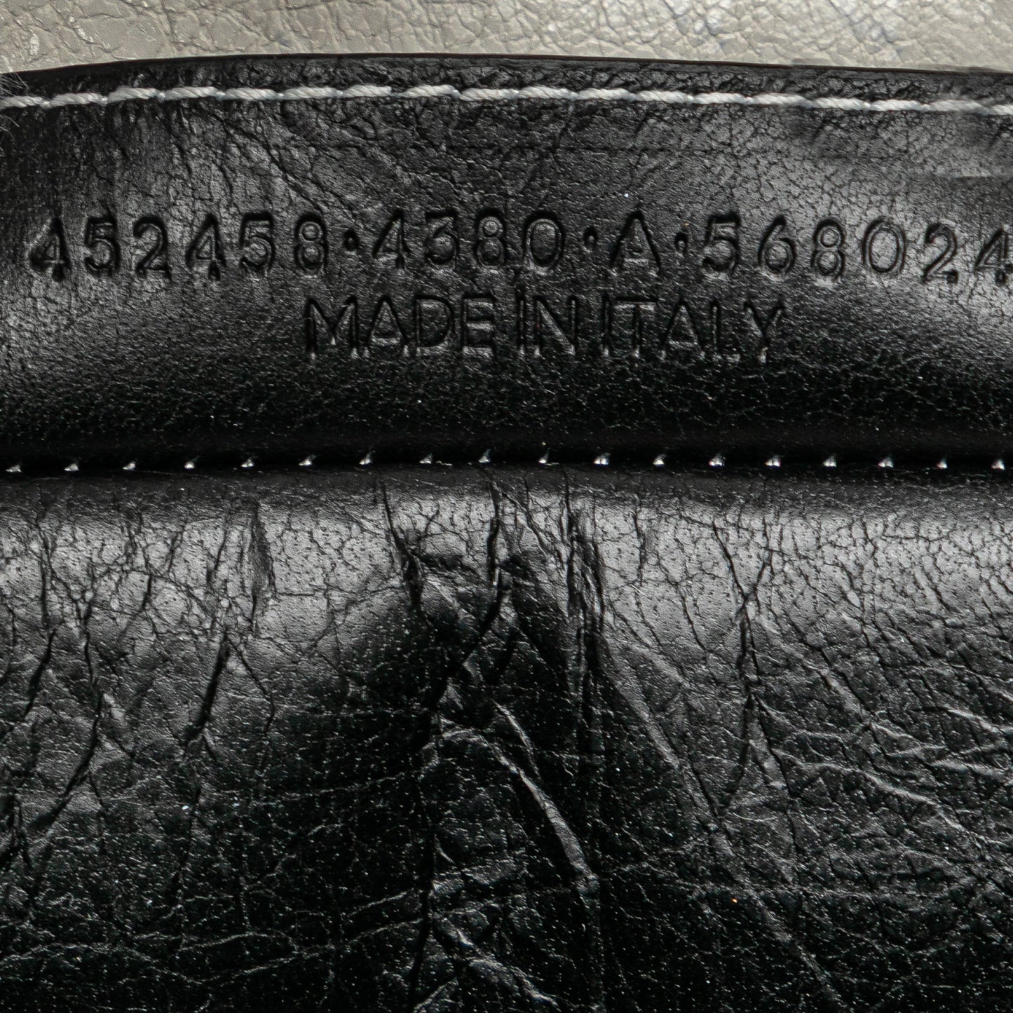 Balenciaga XS Lambskin Bazar Shopper Satchel