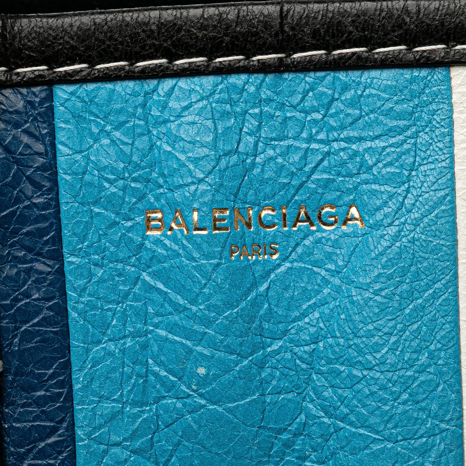 Balenciaga XS Lambskin Bazar Shopper Satchel