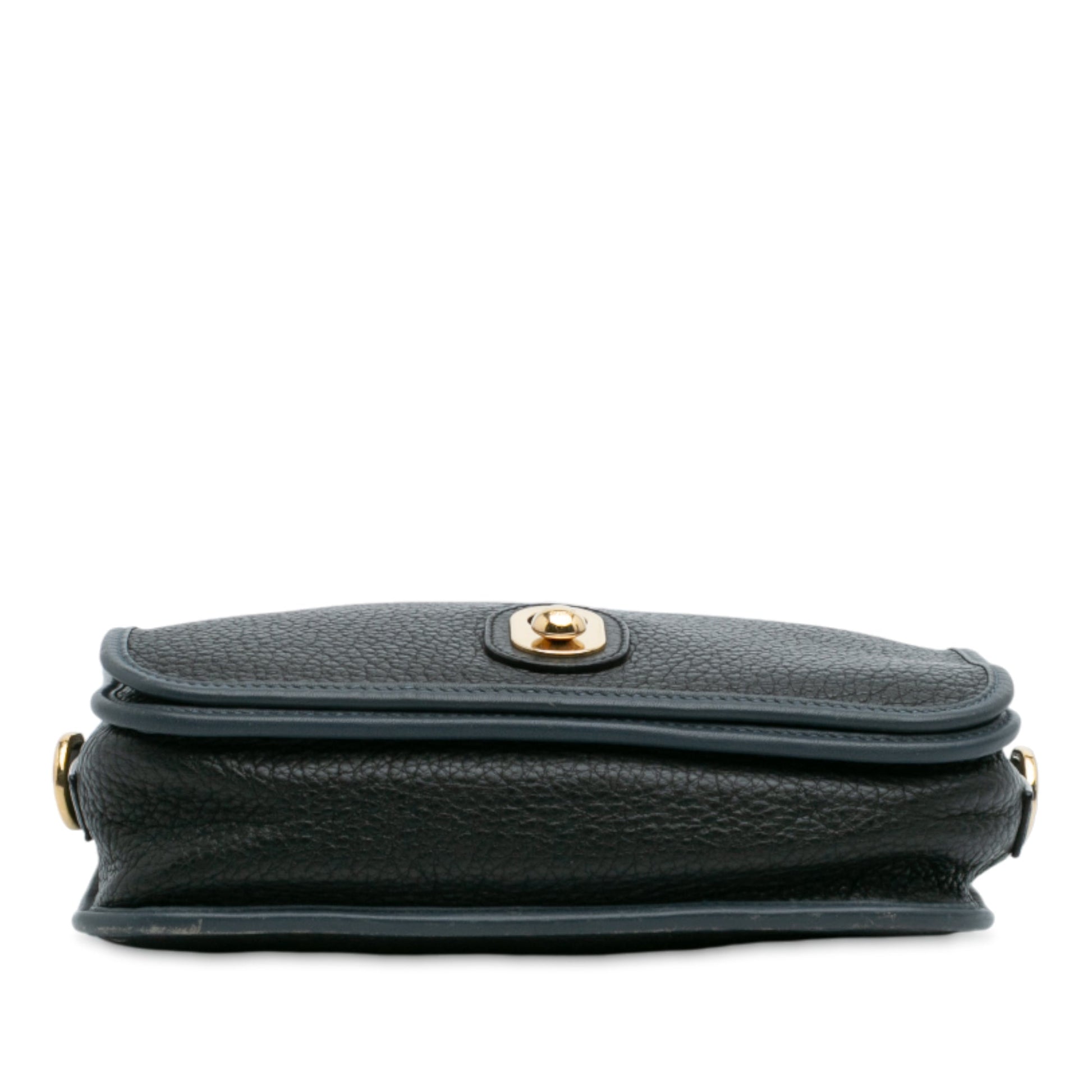 LOEWE Pebbled Calfskin Anagram Ines Flap Crossbody