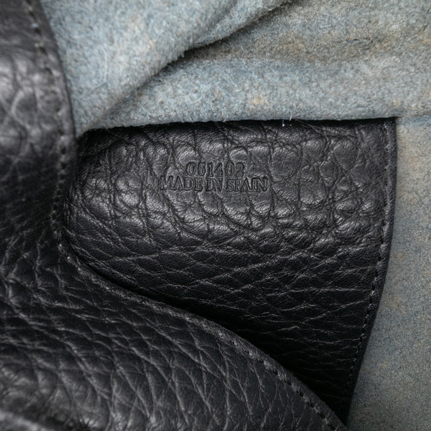 LOEWE Pebbled Calfskin Anagram Ines Flap Crossbody