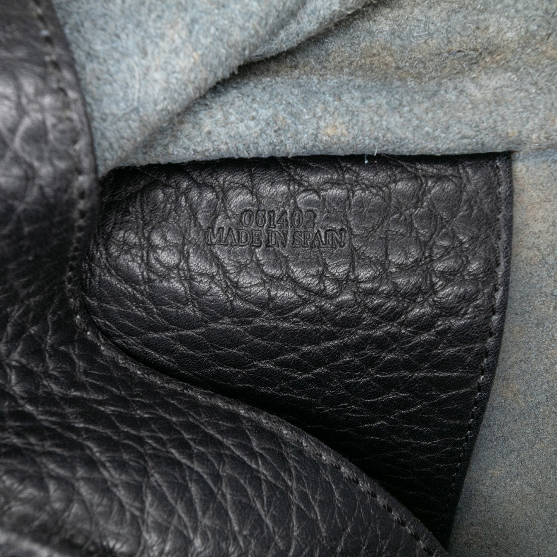 LOEWE Pebbled Calfskin Anagram Ines Flap Crossbody