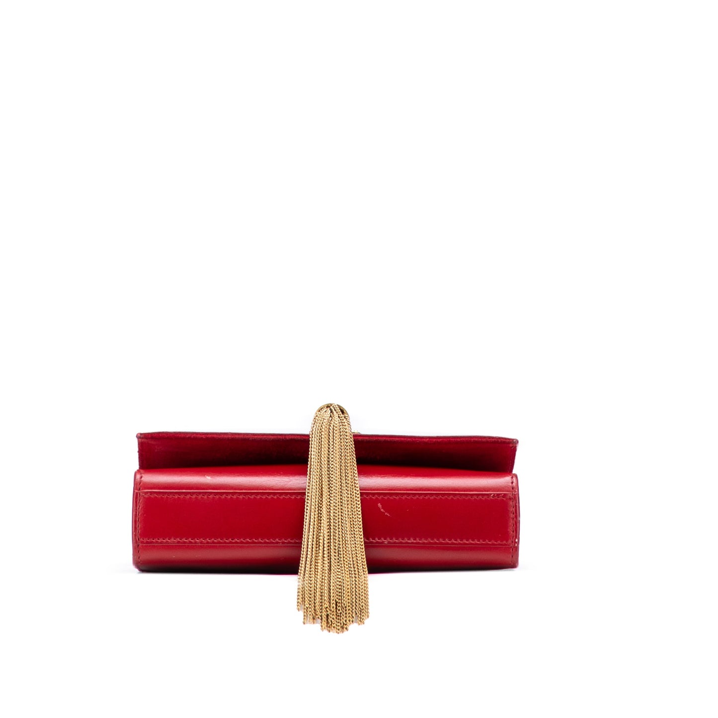 Saint Laurent Small Leather Monogram Kate Tassel Crossbody